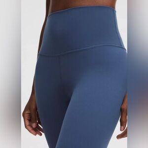 NWT lululemon Align High-Rise Pant 28” - blue twill - size 14